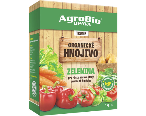 AgroBio Opava organické hnojivo na zeleninu, 1 kg