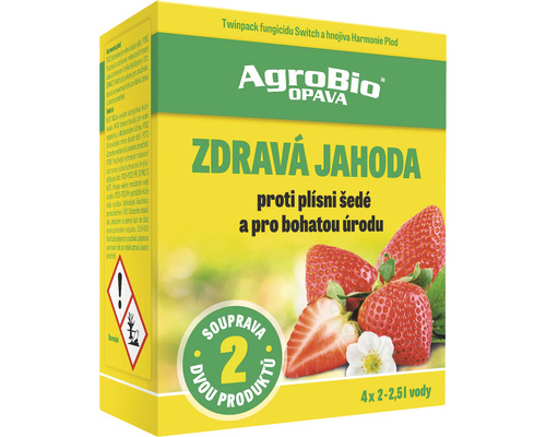 AgroBio Opava sada dvou přípravků pro ochranu jahod proti plísním