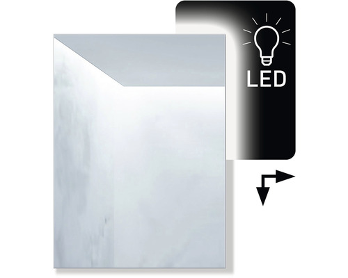LED zrcadlo do koupelny s osvětlením Ambiente 70 x 50 cm 410-814
