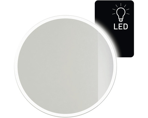 Kulaté LED zrcadlo do koupelny s osvětlením Moonlight Ronde Ø 80 cm 411-064