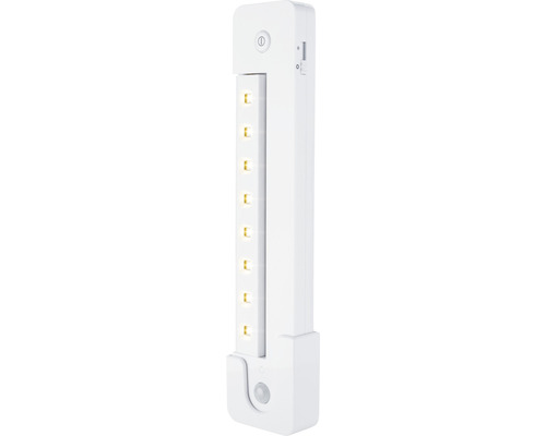 Bílé LED světlo s detektorem pohybu.