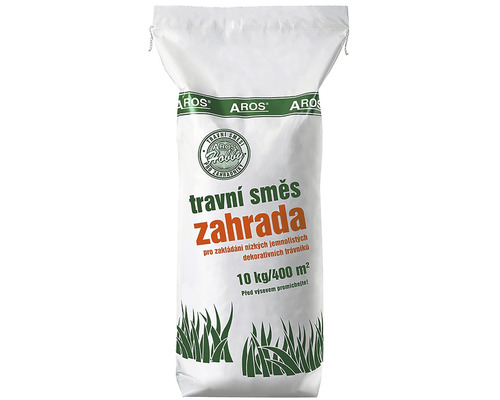 Travní směs Aros Hobby Zahrada 10 kg Aros travní směs zahrada, 10 kilogramové balení
