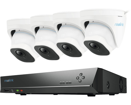 Bezpečnostní kamerový set Reolink RLK8-520D4-AI 4x RLC-520 + 1x NVR videorekordér 2TB HDD