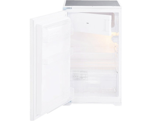 Otevřená, prázdná lednice