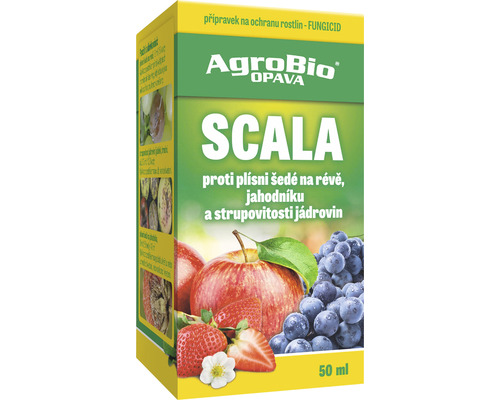 Scala fungicid proti plísni šedé na révě, jahodníku a strupovitosti jádrovin 50 ml