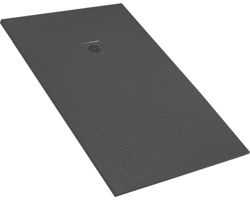 Břidlicová sprchová vanička s odtokovým kováním