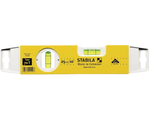Vodováha Stabila typ 70 T, délka 25 cm
