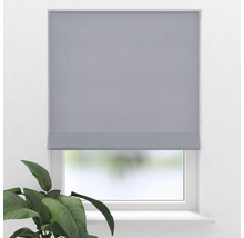 Šedá římská roleta na okně