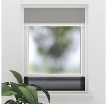 Okno s plisovanou roletou jako ochrana proti slunci a soukromí