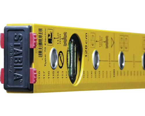 Vodováha Stabila typ 70 Electric, 120 centimetrů