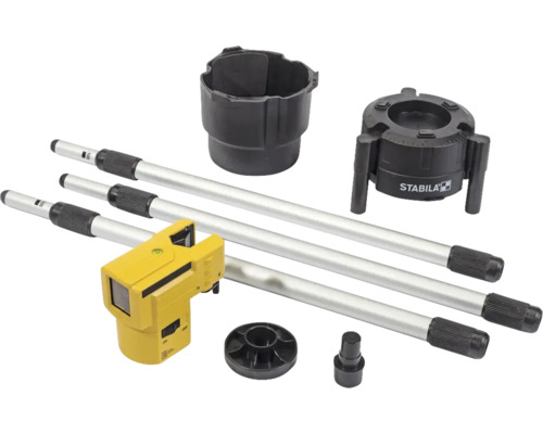 Sada křížového laseru Stabila s teleskopickou podpěrou