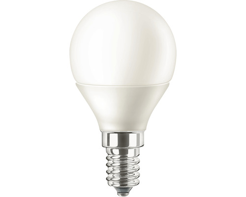 LED žárovka PILA P45 E14 / 4,9 W ( 40 W ) 470 lm 2700 K bílá
