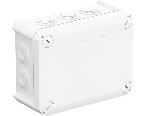 Krabice odbočná OBO IP66 T100 RW 150x116x67mm bílá