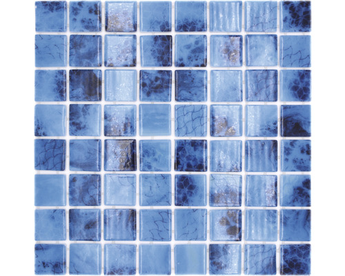 Skleněná mozaika VP56385PUR čtvercová ECO OLYMPIC38 PUR 31,6x31,6cm