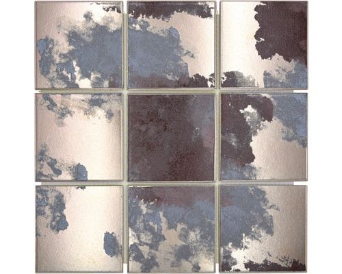 Keramická mozaika CD ZUBIS čtvercová Orient color mix 30,7x30,7cm