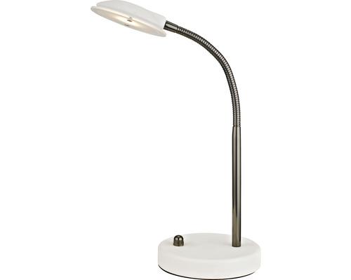 Stolní lampa s flexibilním ramenem na stůl nebo noční stolek