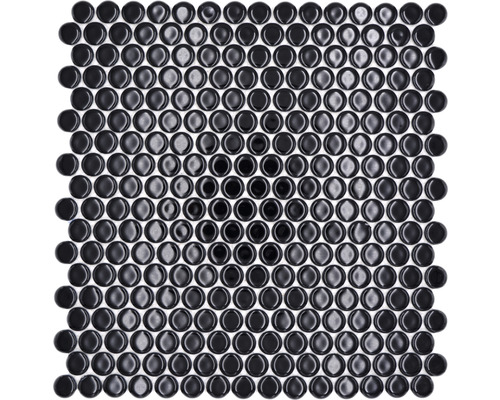 Keramická mozaika Penny černá 32 x 30,5 cm 890N