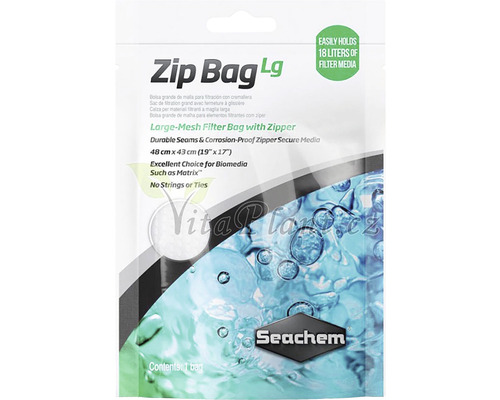 Filtrační sáček se zipem Seachem Large Zip Bag 48 x 43 cm