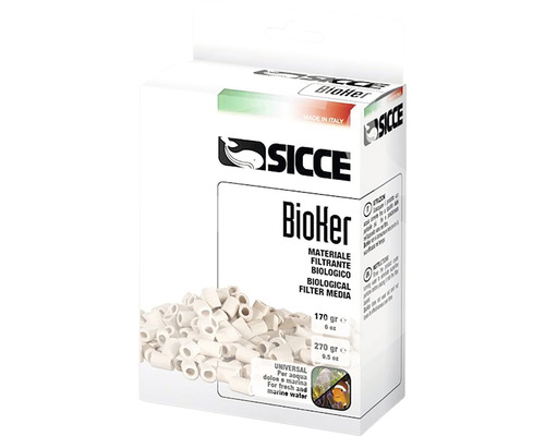 Filtrační náplň SICCE BioKer keramická 270 g pro filtr Whale 120, 200, 350 a 500