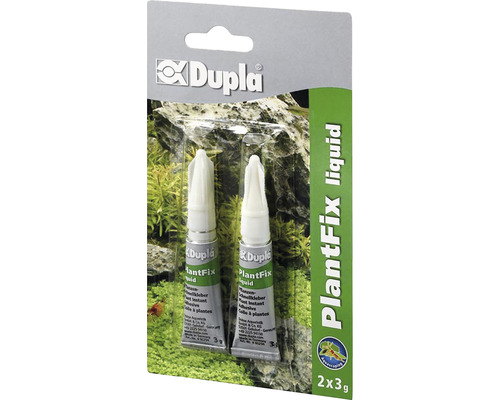 Lepidlo na rostliny Dupla PlantFix liquid 2 x 3 g Dupla PlantFix tekuté lepidlo, 2 tuby po 3 g, pro aquascaping