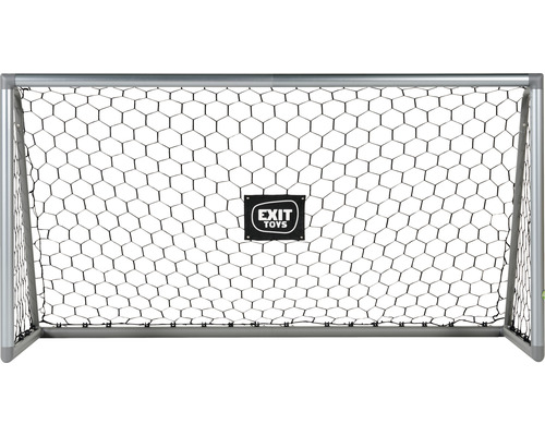 Fotbalová branka se sítí a logem EXIT Toys