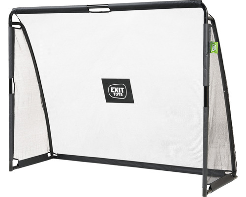 Fotbalová branka se sítí a logem EXIT Toys