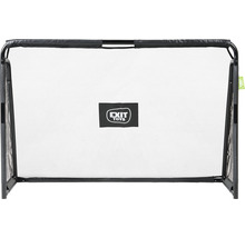 Fotbalová branka se sítí a logem EXIT Toys