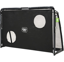 Fotbalová branka s tréninkovou stěnou a dvěma cílovými otvory