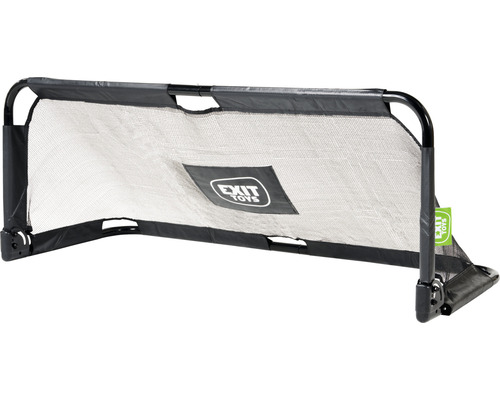 Fotbalová branka se sítí a logem EXIT Toys