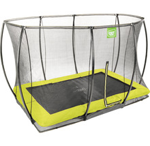 Obdélníková zahradní trampolína se sítí