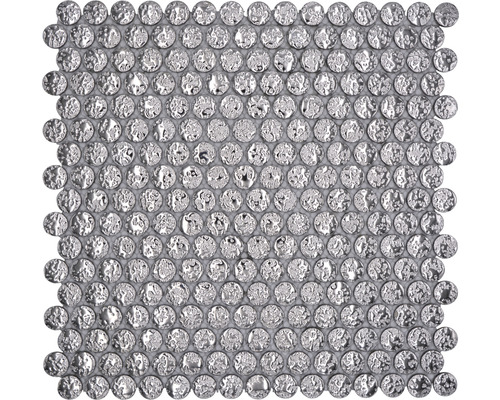 Keramická mozaika Style stříbrná 31,5 x 31 cm SB97