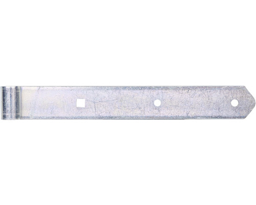 Pásový závěs Typ 6, středně těžký, 300x13x40 mm, galvanický, pozinkovaný, 1 ks Kovový pásek s otvory pro upevnění