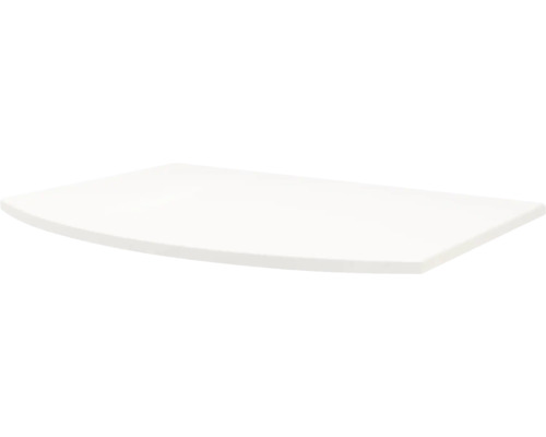 Deska pod umyvadlo bez výřezu Baden Haus Vague bílá 70 x 51 x 1,6 cm