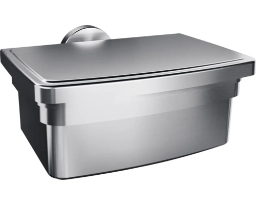 Kovová krabička na toaletní papír pro montáž na stěnu