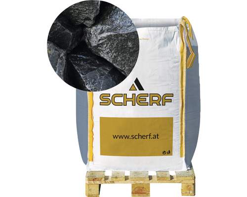 Kamenná drť čedičová 50–100 mm černá big bag 1000 kg