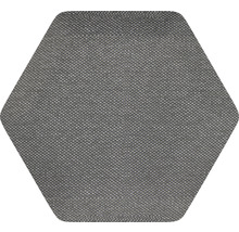 Čalouněný nástěnný Soft panel Luna 35 suchý zip 30x26 cm šedý-thumb-0
