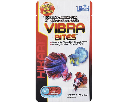 Krmivo pro ryby Hikari Vibra Bites Baby 5 g