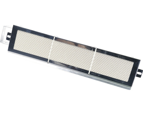 Hořák pro ohřívač s kovovým rámem