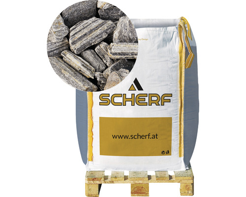 Kamenná drť rula 16–40 mm stříbrný topol big bag 1000 kg Velký pytel s okrasným štěrkem pro zahradnictví