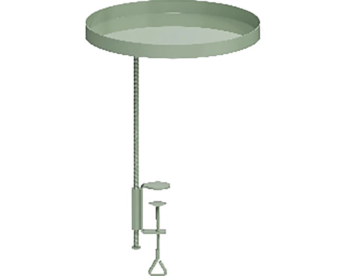 Stolek na rostliny se šroubovou svorkou