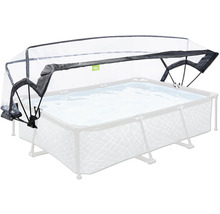 Kryt pro obdélníkový bazén pro ochranu před povětrnostními vlivy