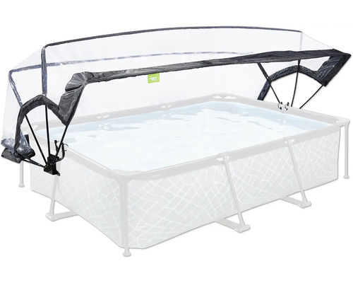 Kryt pro obdélníkový bazén pro ochranu před povětrnostními vlivy