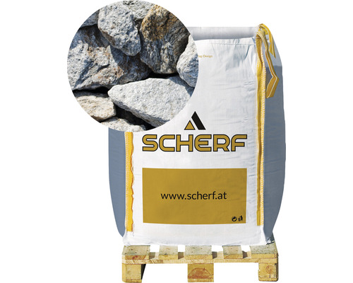 Kamenná drť rula 50–100 mm slídově šedá big bag 1000 kg