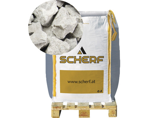 Kamenná drť mramorová 16–25 mm šedo-bílá big bag 1000 kg