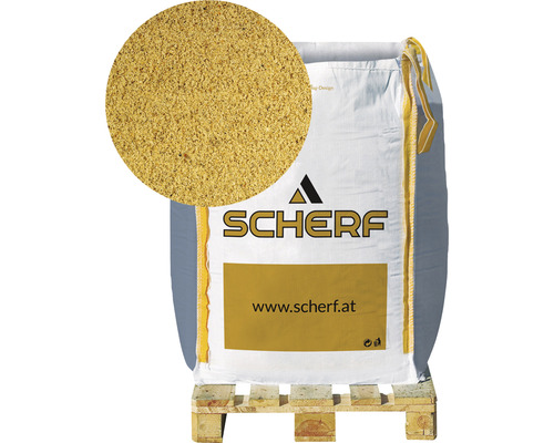 Písek na beachvolejbal 0,1–1mm big bag 1000 kg Scherf Big Bag krmiva na paletě s detailním pohledem