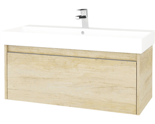 Koupelnová skříňka s umyvadlem Bono 96x39 cm Nebraska umyvadlo Glance 277673 Skříňka pod umyvadlo s umyvadlem a vodovodní baterií