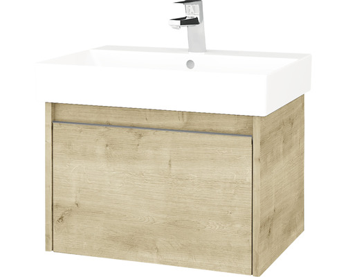 Koupelnová skříňka s umyvadlem Bono 56x39 cm Arlington umyvadlo Glance 277390 Umyvadlo se skříňkou a baterií