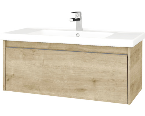 Koupelnová skříňka s umyvadlem Bono 96x39 cm Arlington umyvadlo Harmonia 204167 Skříňka pod umyvadlo s umyvadlem a vodovodní baterií
