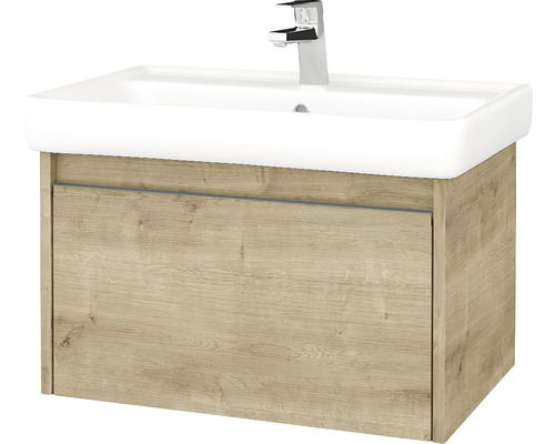 Koupelnová skříňka s umyvadlem Bono 64,5x39 cm Arlington umyvadlo Q 203269 Umyvadlo se skříňkou a baterií