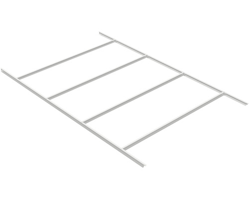 Stropní rastrová konstrukce z kovu